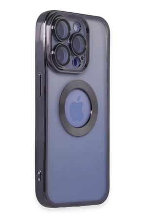 Newface Apple iPhone 15 Pro Kılıf Slot Silikon - Mor
