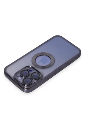 Newface Apple iPhone 15 Pro Kılıf Slot Silikon - Mor