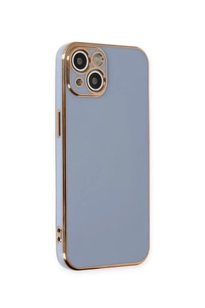 Newface Apple iPhone 15 Kılıf Volet Silikon - Mavi