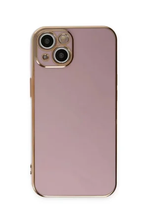 Newface Apple iPhone 15 Kılıf Volet Silikon - Mor