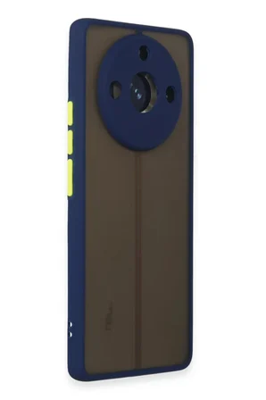 Newface Realme 11 Pro Kılıf Montreal Silikon Kapak - Lacivert