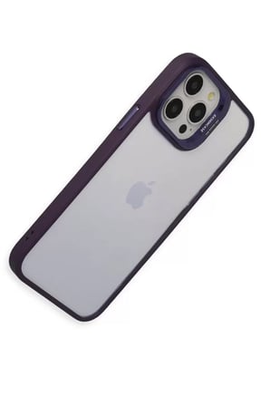 Joko Apple iPhone 14 Pro Kılıf Roblox Lens Standlı Kapak - Mor