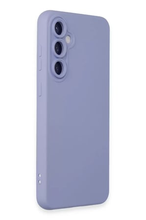 Newface Samsung Galaxy S23 FE Kılıf Nano içi Kadife Silikon - Lila