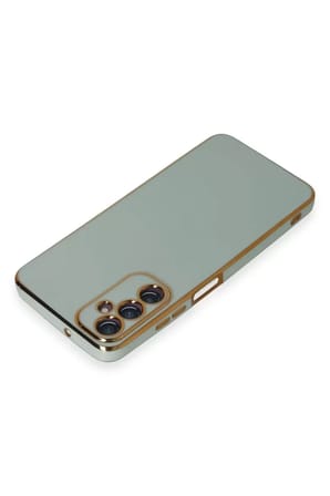 Newface Samsung Galaxy A05S Kılıf Volet Silikon - Açık Yeşil