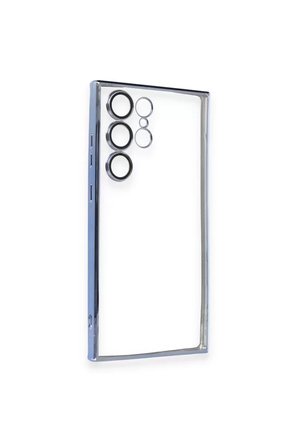 Newface Samsung Galaxy S24 Ultra Kılıf Razer Lensli Silikon - Gold