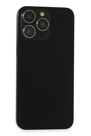 Joko Apple iPhone 15 Pro Max PVD Metal Kamera Lens - Siyah