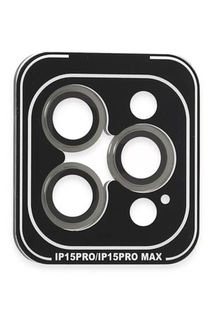 Joko Apple iPhone 15 Pro Max PVD Metal Kamera Lens - Gri