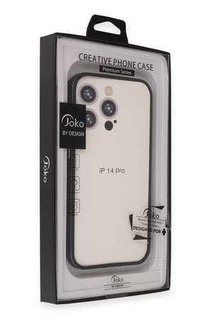 Joko Apple iPhone 14 Pro Max Land Bumper Koruma Kapak - Lacivert