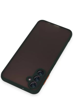 Newface Samsung Galaxy A25 5G Kılıf Montreal Silikon Kapak - Yeşil