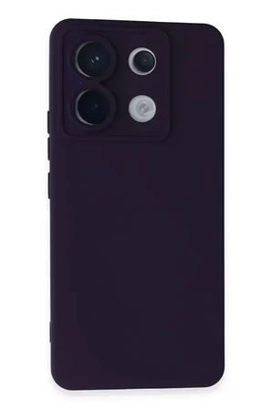 Newface Xiaomi Redmi Note 13 Pro 5G Kılıf Nano içi Kadife Silikon - Mor