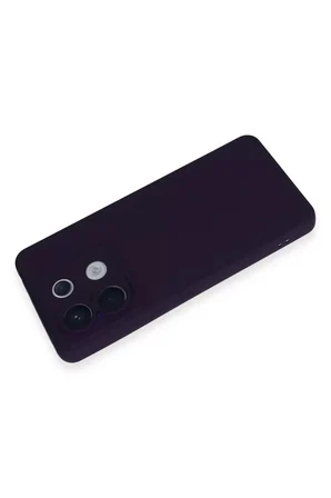 Newface Xiaomi Redmi Note 13 Pro 5G Kılıf Nano içi Kadife Silikon - Mor
