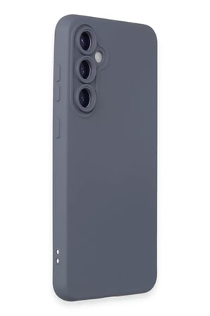 Newface Samsung Galaxy S24 Kılıf Nano içi Kadife Silikon - Gri