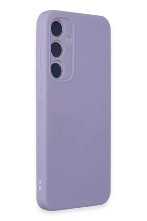 Newface Samsung Galaxy A35 5G Kılıf First Silikon - Lila