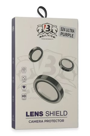 Newface Samsung Galaxy S24 Ultra Bilvis Titan Kamera Lens - Derin Mor