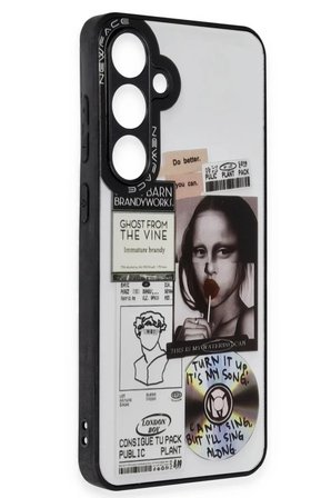 Newface Samsung Galaxy S24 Plus Kılıf Mirror Desenli Kapak - Mirror - 2