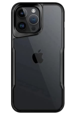 Newface Apple iPhone 14 Pro Max Kılıf Boyi Silikon Kapak - Siyah