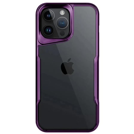 Newface Apple iPhone 15 Pro Max Kılıf Boyi Silikon Kapak - Derin Mor