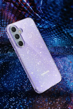 Newface Samsung Galaxy A25 5G Kılıf Glow Kapak - Siyah