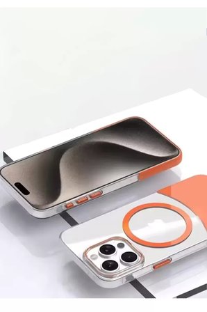 Joko Apple iPhone 15 Pro Max PC Suit Magsafe Kapak - Siyah