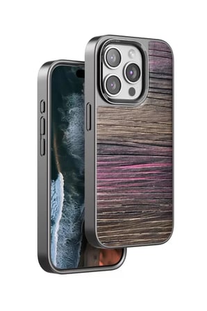 Venco Apple iPhone 15 Pro Max Wave Kapak - Pembe