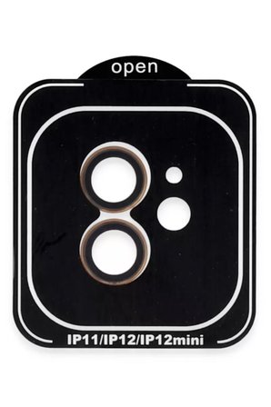 Joko Apple iPhone 11 PVD Metal Kamera Lens - Turuncu