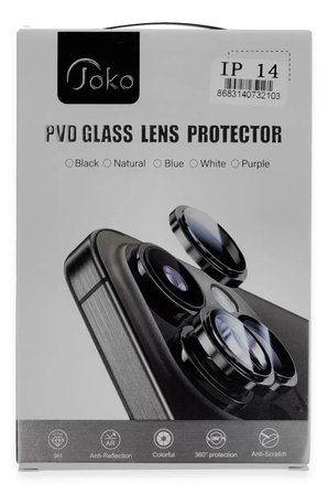 Joko Apple iPhone 15 Pro Max PVD Metal Kamera Lens - Turuncu
