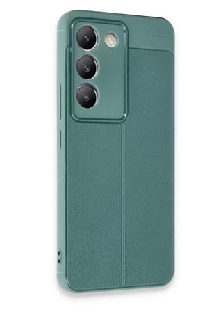 Newface Vivo V30 Lite 4G Kılıf Auto Focus Kapak - Koyu Yeşil