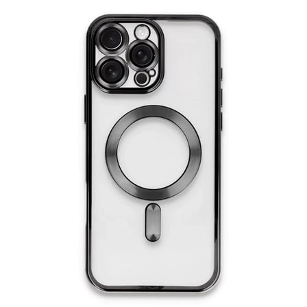 Newface Apple iPhone 16 Pro Kılıf Kross Magneticsafe Kapak - Siyah