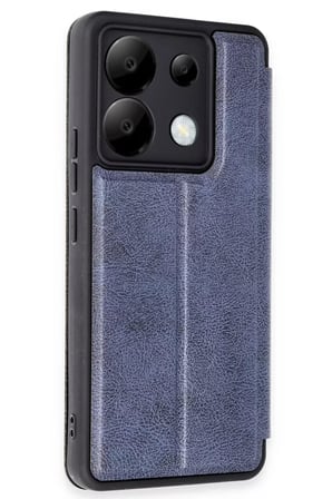 Newface Xiaomi Redmi Note 13 Pro 5G Kılıf Flip Cover - Lacivert
