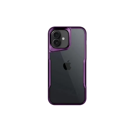 Newface Apple iPhone 16 Plus Kılıf Boyi Silikon Kapak - Derin Mor