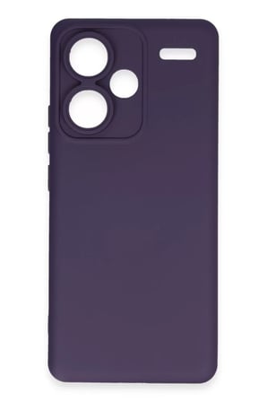 Newface Xiaomi Redmi Note 13 Pro Plus Kılıf Nano içi Kadife Silikon - Mor