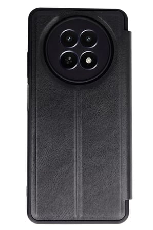 Newface Realme 12 5G Kılıf Flip Cover - Siyah
