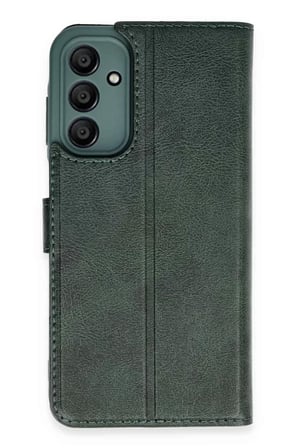 Newface Samsung Galaxy A35 5G Kılıf Trend S Plus Kapaklı Kılıf - Yeşil