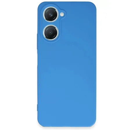 Newface Vivo Y18 Kılıf First Silikon - Mavi