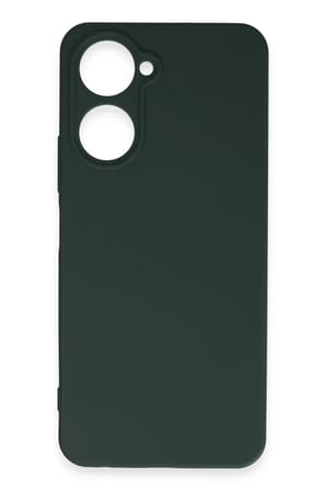 Newface Vivo Y18 Kılıf First Silikon - Koyu Yeşil