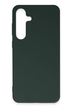 Newface Samsung Galaxy S24 Plus Kılıf First Silikon - Koyu Yeşil