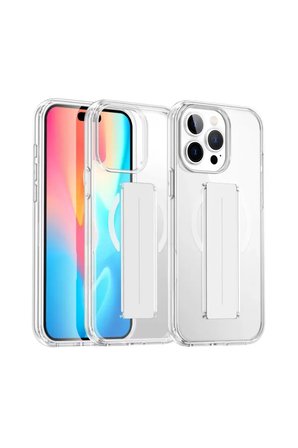 Joko Apple iPhone 14 Pro Max Kılıf Alfa Magsafe Standlı Kapak - Şeffaf