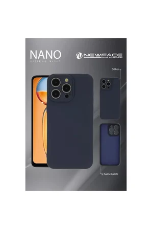 Newface Apple iPhone 16 Pro Max Kılıf Nano içi Kadife Silikon - Kırmızı