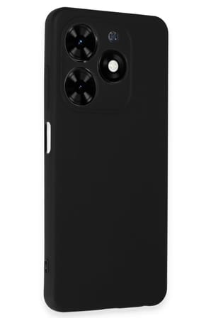 Newface Tecno Spark Go 2024 Kılıf First Silikon - Siyah