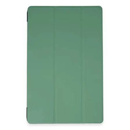 Newface Apple iPad Pro 13 (2024) Kılıf Tablet Smart Kılıf - Koyu Yeşil