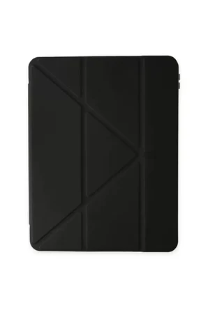 Newface Apple iPad Pro 11 (2024) Kılıf Kalemlikli Mars Tablet Kılıfı - Siyah