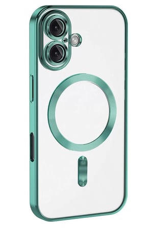 Newface Apple iPhone 16 Plus Kılıf Kross Magneticsafe Kapak - Turkuaz