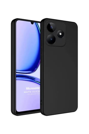 Newface Realme C61 Kılıf First Silikon - Siyah