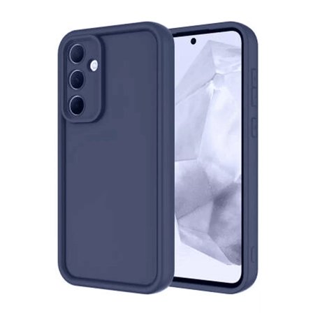 Newface Samsung Galaxy A16 5G Kılıf Viera Silikon - Lacivert