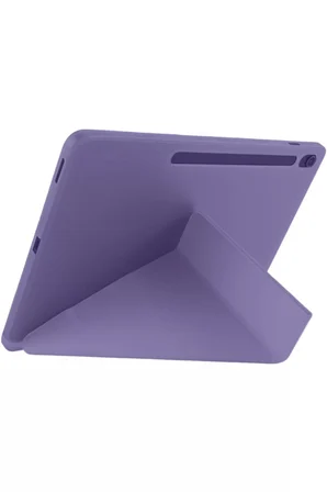 Newface Apple iPad Pro 11 (2024) Kılıf Kalemlikli Hugo Tablet Kılıfı - Mor