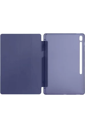 Newface Apple iPad Pro 13 (2024) Kılıf Kalemlikli Hugo Tablet Kılıfı - Lacivert