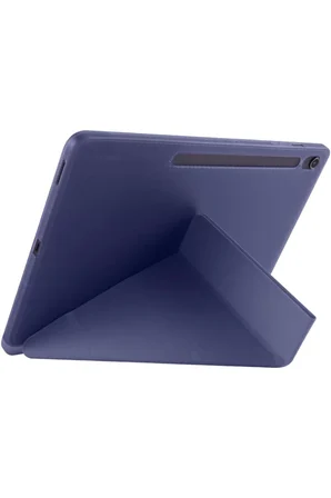 Newface Apple iPad Pro 13 (2024) Kılıf Kalemlikli Hugo Tablet Kılıfı - Lacivert
