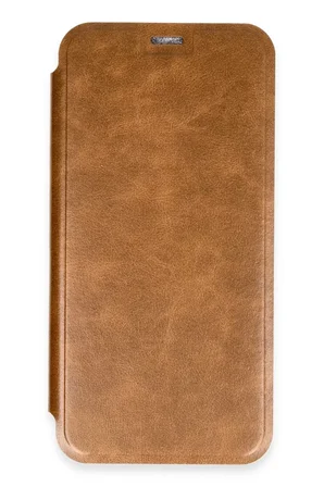 Newface Apple iPhone 16 Kılıf Flip Cover - Taba
