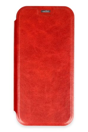 Newface Apple iPhone 16 Pro Kılıf Flip Cover - Kırmızı
