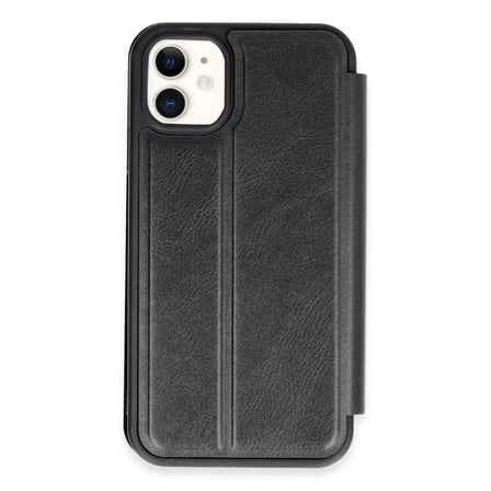 Newface Apple iPhone 11 Kılıf Flip Cover - Siyah